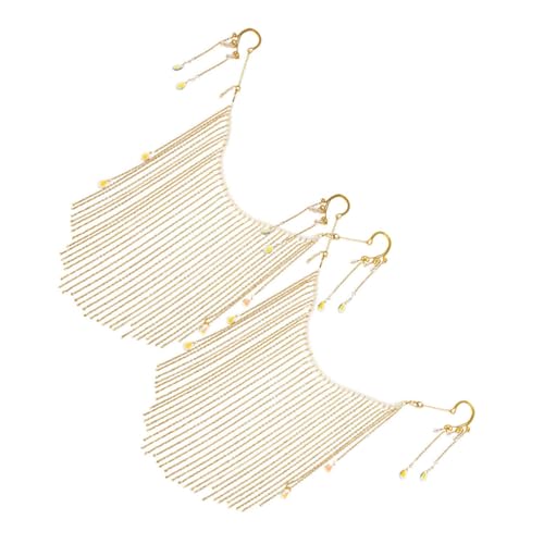 Beaupretty 2 Pcs Hanfu -gesichtskette Mit Quasten Ancient Style Gesichtsschleift von Beaupretty
