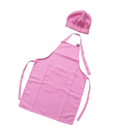 Beaupretty 2 STÜCK Kochschürze Set Teiliges Kochmützen und Schürzen Set in Große Langlebiges Material zum Backen Malen Kochen und Dekorieren Kindgerechtes Rollenspiel für Jahre von Beaupretty