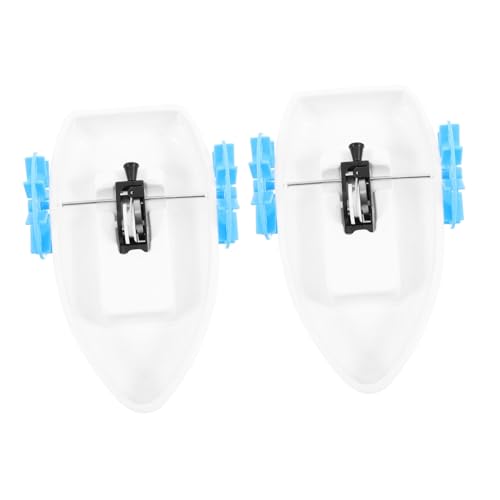 Beaupretty 2 Sätze DIY Amphibious Paddle Steamer Bausatz Retro Holzboot Modell Experiment für Technikfans zum Basteln und Lernen von Beaupretty