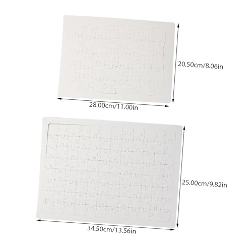 Beaupretty 2 Sätze DIY Blanko-Puzzles Rechteckige Sublimations-Puzzles mit Abgerundeten Kanten Sichere Bastelspielzeuge für Jungen und Mädchen Ab Jahren Vielseitig für Geschenke und Beaupretty 2 Sätze DIY Blanko-Puzzles Rechteckige Sublimations-Puzzles mit Abgerundeten Kanten Sichere Bastelspielzeuge für Jungen und Mädchen Ab Jahren Vielseitig für Geschenke und von Beaupretty