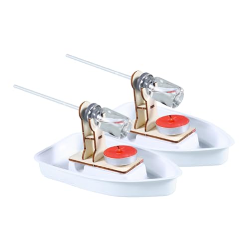 Beaupretty 2 Sätze DIY Dampfschiff Modellset Teiliges Bastelset für Realistische Schiffsmodelle zum Selberbauen für Wissenschaftliche Experimente und Kreatives Beaupretty 2 Sätze DIY Dampfschiff Modellset Teiliges Bastelset für Realistische Schiffsmodelle zum Selberbauen für Wissenschaftliche Experimente und Kreatives von Beaupretty