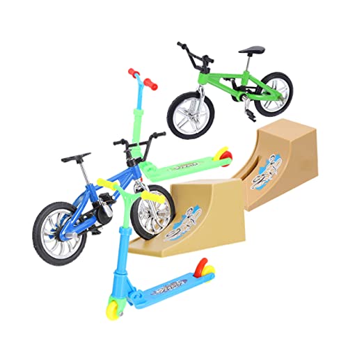 Beaupretty 2 Sätze Finger Scooter Ramp Teilig Mini Finger Sports mit Faltbarem Bike für Geschicklichkeitstraining und Tischdekoration Geeignet für Erwachsene Beaupretty 2 Sätze Finger Scooter Ramp Teilig Mini Finger Sports mit Faltbarem Bike für Geschicklichkeitstraining und Tischdekoration Geeignet für Erwachsene von Beaupretty