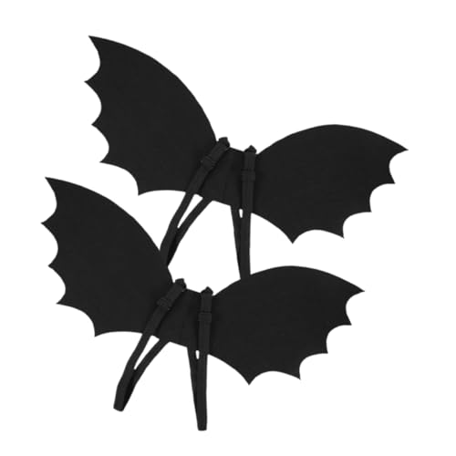 Beaupretty 2 Sätze Halloween Fledermausflügel Kostüm Zubehör Unisex Vampir Cosplay für Halloween Partys und Festliche Anlässe Vielseitig Einsetzbar von Beaupretty