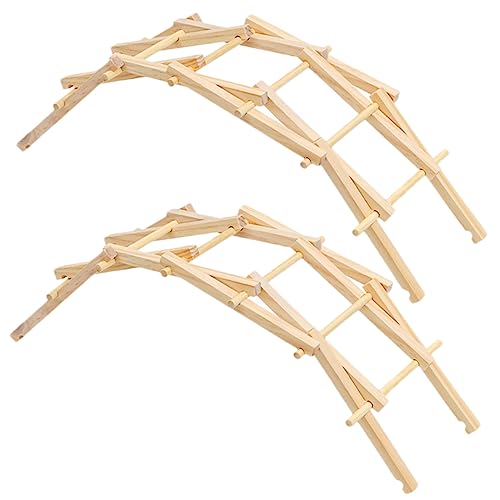Beaupretty 2 Sätze Holz DIY Steinbogenbrücke Modell Bausatz Wissenschaftsspielzeug Lernspiel Archbrücke Experiment Handwerk für Jungen Mädchen von Beaupretty