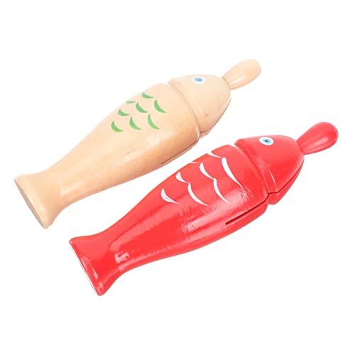 Beaupretty 2 Sätze Holz Percussion Instrument für Teiliges Fischform Musikspielzeug Rhythmus und Selbstvertrauen Umweltfreundliches Holz für Reisen und Partys Beaupretty 2 Sätze Holz Percussion Instrument für Teiliges Fischform Musikspielzeug Rhythmus und Selbstvertrauen Umweltfreundliches Holz für Reisen und Partys von Beaupretty