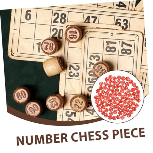 Beaupretty 2 Sätze Holz Zahlen schachfiguren Glatte Oberfläche Langlebige Spielzubehör für Bingo und Denkspiele Geeignet als Dekorative Brettspiel ergänzung Beaupretty 2 Sätze Holz Zahlen schachfiguren Glatte Oberfläche Langlebige Spielzubehör für Bingo und Denkspiele Geeignet als Dekorative Brettspiel ergänzung von Beaupretty