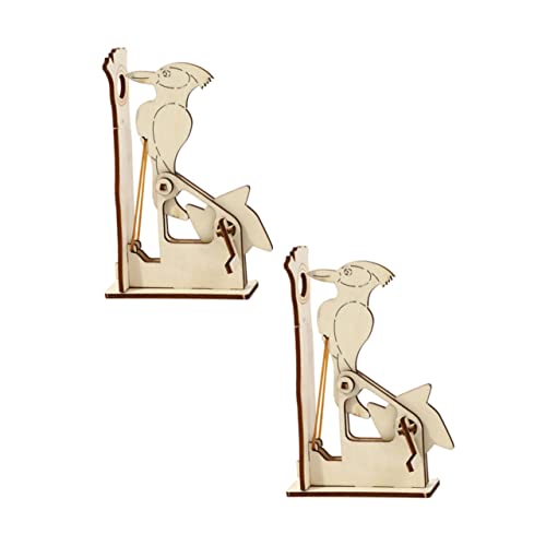 Beaupretty 2 Sätze Holzpuzzle Holzspecht DIY Bastelset Lernspielzeug ohne Kleber Fördert Problemlösung und Räumliches Einfache Montage Puzzle für Jungen und Mädchen Beaupretty 2 Sätze Holzpuzzle Holzspecht DIY Bastelset Lernspielzeug ohne Kleber Fördert Problemlösung und Räumliches Einfache Montage Puzzle für Jungen und Mädchen von Beaupretty