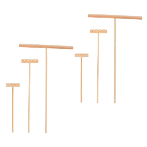Beaupretty 2 Sätze Mini Rechen Set für Sandtisch Teiliges Set Dekorative Meditationswerkzeuge Mikrolandschaft Zubehör für Sandkunst Stressabbau Kreative Gestaltung von Beaupretty