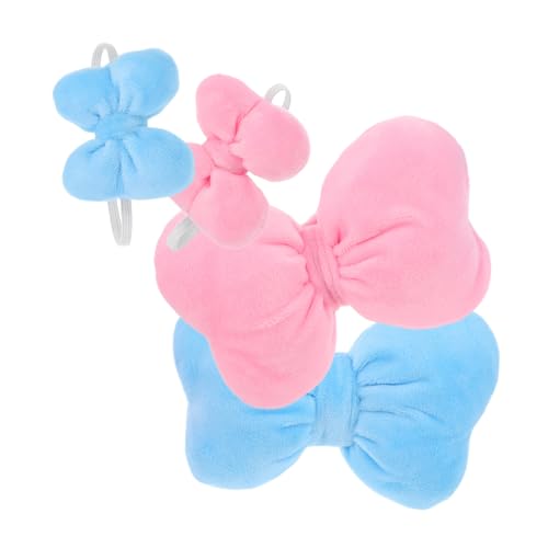 Beaupretty 2sätze Puppenhauskleidung Mit Anziehschleife Und Kopfschmuck Puppenhauskostümzubehör Aus Plüschmaterial Puppenkleidungszubehör Mit Anziehkrawatte Für Kleine Puppen von Beaupretty