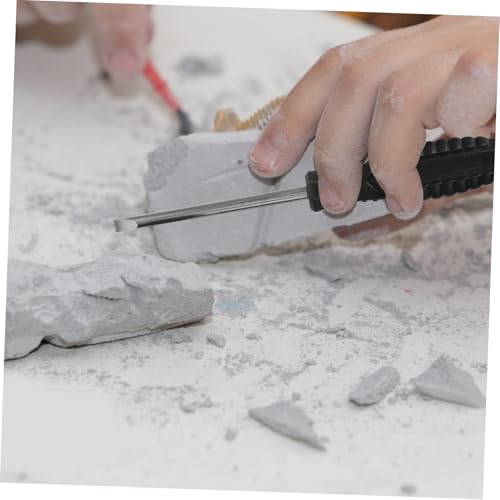 Beaupretty 2 Sätze Sandgrabwerkzeug aus Leichtem Kunststoff mit Hammer Meißel und Pinsel Stem Lernset für Archäologie und Koordination Geeignet für Jungen und Mädchen Beaupretty 2 Sätze Sandgrabwerkzeug aus Leichtem Kunststoff mit Hammer Meißel und Pinsel Stem Lernset für Archäologie und Koordination Geeignet für Jungen und Mädchen von Beaupretty