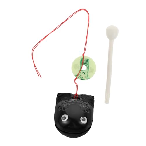 Beaupretty 2 Sätze Simuliertes Holzfisch Schlaginstrument aus Strapazierfähigem Kunststoff Rhythmisches Musikinstrument als Büro Entspannungs und Lernspielzeug Kompakt und Klarer Klang für von Beaupretty