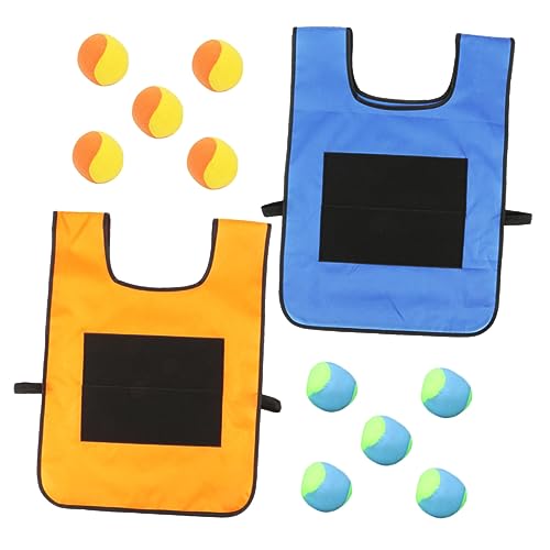 Beaupretty 2 Sätze Sticky Ball Wurfspiel für Outdoor mit Bunten Bällen Interaktive Sportaktivität für Jungen und Mädchen für Partys Freizeit und Übungen Zufällige Farbe Zufällige Farbe von Beaupretty