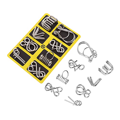 Beaupretty 2 Sätze Teiliges Ring Puzzle Kognitive Herausforderung für Erwachsene Fördert Denkvermögen Geschicklichkeit Beaupretty 2 Sätze Teiliges Ring Puzzle Kognitive Herausforderung für Erwachsene Fördert Denkvermögen Geschicklichkeit von Beaupretty