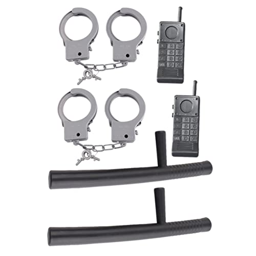 Beaupretty 2 Sets Kinderkostüme Croft Cops Halloween Kinderkleid Outfits Mädchen Polizeikostüm Für Kostüm Polizeikostüme Für Schwarzer Kunststoff von Beaupretty