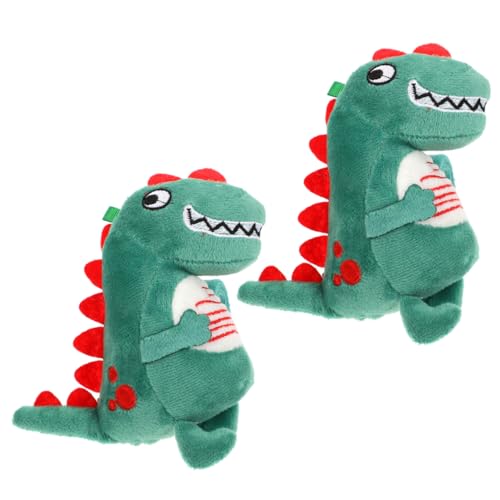 Beaupretty 2 Stck Plüsch Dinosaurier Schnapparmbänder für Tier Armbänder Mitgebsel für Geburtstagsfeiern Sichere und Langlebige Spielzeuge für Spielaktivitäten und Partytüten von Beaupretty