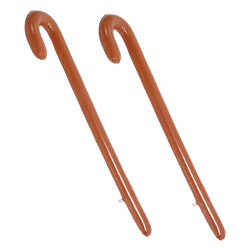 Beaupretty 2 Stück Aufblasbare Gehhilfe PVC Lustiger Krücken Luftballon für Halloween Party Bühnenauftritt Zauberer Requisiten Leicht Tragbar und Robust Beaupretty 2 Stück Aufblasbare Gehhilfe PVC Lustiger Krücken Luftballon für Halloween Party Bühnenauftritt Zauberer Requisiten Leicht Tragbar und Robust von Beaupretty