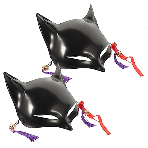 Beaupretty 2 Stück DIY Fuchs PVC Masken zum Bemalen Leichte Faschingsmasken mit Löchern zum Befestigen Unbemalt für Erwachsene für Kostüm und Kunstveranstaltungen Beaupretty 2 Stück DIY Fuchs PVC Masken zum Bemalen Leichte Faschingsmasken mit Löchern zum Befestigen Unbemalt für Erwachsene für Kostüm und Kunstveranstaltungen von Beaupretty