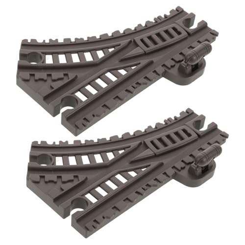 Beaupretty 2 Stück Elastische Kunststoff Bahngleise Teiliges für Zugspielzeug Flexibel Verformbar Kompatibel mit Regulären Spielzeugeisenbahnen Kreatives Schienensystem mit Speziellem Beaupretty 2 Stück Elastische Kunststoff Bahngleise Teiliges für Zugspielzeug Flexibel Verformbar Kompatibel mit Regulären Spielzeugeisenbahnen Kreatives Schienensystem mit Speziellem von Beaupretty