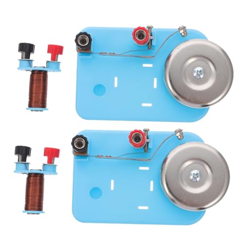Beaupretty 2 Stück Elektrische Glocke für Physikexperimente Lehrmittel für Elektromagnetismus und Elektrizität Zubehör für Labor und Schule von Beaupretty