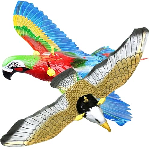 Beaupretty 2 Stück Elektrischer Adler mit Musik und Lichteffekten Rotierendes für Anfänger Sichere Verarbeitung Tragbares Elektronisches Vogelspielzeug für Jungen und Mädchen Beaupretty 2 Stück Elektrischer Adler mit Musik und Lichteffekten Rotierendes für Anfänger Sichere Verarbeitung Tragbares Elektronisches Vogelspielzeug für Jungen und Mädchen von Beaupretty