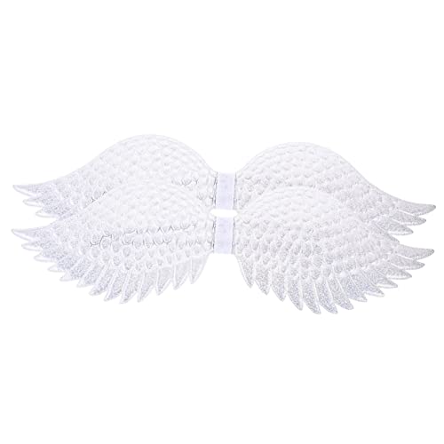 Beaupretty 2 Stück Engelsflügel Requisiten Kostüm Halloween Flügelverzierung Von Cosplay-flügel Requisiten Cosplay Flügel Outfit-accessoire Flügel Cosplay Cosplay-party-flügel Silber Tuch Beaupretty 2 Stück Engelsflügel Requisiten Kostüm Halloween Flügelverzierung Von Cosplay-flügel Requisiten Cosplay Flügel Outfit-accessoire Flügel Cosplay Cosplay-party-flügel Silber Tuch von Beaupretty