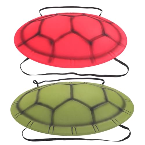 Beaupretty 2 Stück Eva Tortoise Shell Halloween Kostüm für Zubehör für Karneval Rollenspiele und Kostümpartys von Beaupretty