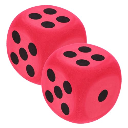 Beaupretty 2 Stück Eva Würfel Große Sichere Party Spielwürfel mit Abgerundeten Ecken Robustes Schaumstoffmaterial Vielseitig für Lernspiele Familienfeiern Unterricht und Brettspiele Beaupretty 2 Stück Eva Würfel Große Sichere Party Spielwürfel mit Abgerundeten Ecken Robustes Schaumstoffmaterial Vielseitig für Lernspiele Familienfeiern Unterricht und Brettspiele von Beaupretty