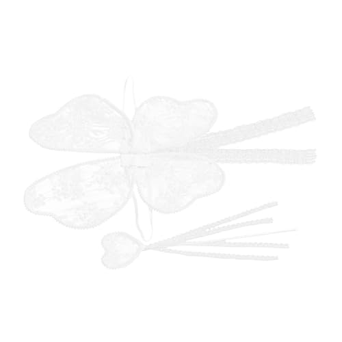 Beaupretty 2 Stück Feenstab-set Aus Spitze Flügelstütze Fee Flügel Kleinkind Rosa Flügel Schmetterlingsflügel Für Mädchen Kostümflügel Für Damen Geführte Schmetterlingsflügel Tuch Weiß Beaupretty 2 Stück Feenstab-set Aus Spitze Flügelstütze Fee Flügel Kleinkind Rosa Flügel Schmetterlingsflügel Für Mädchen Kostümflügel Für Damen Geführte Schmetterlingsflügel Tuch Weiß von Beaupretty