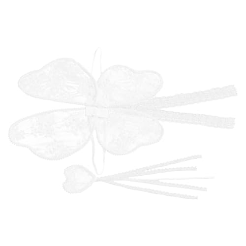 Beaupretty 2 Stück Feenstab-set Aus Spitze Leuchtender Feenstab Zauberstäbe Flügel Prinzessinnenstab Für Frauen Schöner Zauberstab Kinderfeenflügel Weiß Tuch Beaupretty 2 Stück Feenstab-set Aus Spitze Leuchtender Feenstab Zauberstäbe Flügel Prinzessinnenstab Für Frauen Schöner Zauberstab Kinderfeenflügel Weiß Tuch von Beaupretty