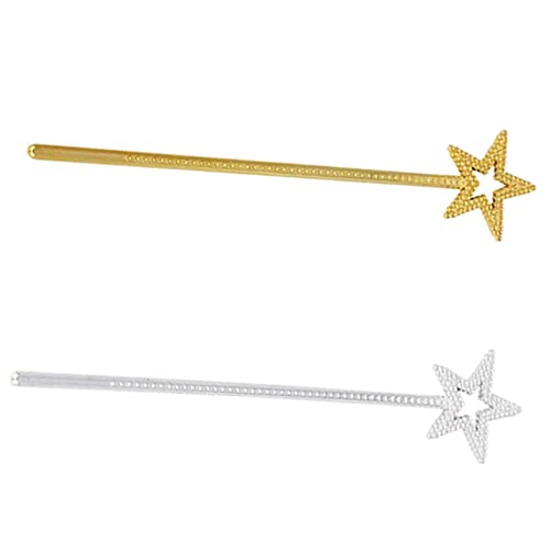 Beaupretty 2 Stück Feenstäbe für Mädchen Glitzernde Stern Zauberstäbe für Kostümparty Geburtstagsfeiern und Cosplay Requisiten für Kreative Rollenspiele Beaupretty 2 Stück Feenstäbe für Mädchen Glitzernde Stern Zauberstäbe für Kostümparty Geburtstagsfeiern und Cosplay Requisiten für Kreative Rollenspiele von Beaupretty