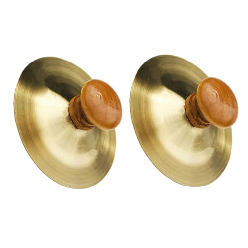 Beaupretty 2 Stück Fingerzimbeln Teilig mit Holzgriffen Klare Klangpercussion Robustes Handcymbal für Tanz Bühnenauftritt Musikspielzeug Geeignet für Kinderpartys und Rhythmusübungen Beaupretty 2 Stück Fingerzimbeln Teilig mit Holzgriffen Klare Klangpercussion Robustes Handcymbal für Tanz Bühnenauftritt Musikspielzeug Geeignet für Kinderpartys und Rhythmusübungen von Beaupretty