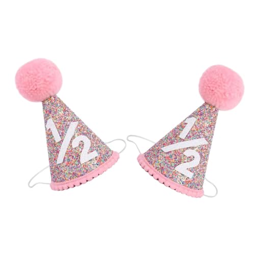 Beaupretty 2 Stück Glitzernde Geburtstagskrone für Junge Mädchen Hübscher Partyhut für Monate Alte Kleinkinder für Halbgeburtstagsfeiern und Fotoshootings Beaupretty 2 Stück Glitzernde Geburtstagskrone für Junge Mädchen Hübscher Partyhut für Monate Alte Kleinkinder für Halbgeburtstagsfeiern und Fotoshootings von Beaupretty