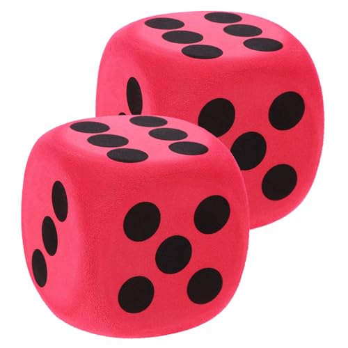 Beaupretty 2 Stück Große Bunte Eva Spielwürfel mit Abgerundeten Ecken Leichte und Sichere Würfelspielzeuge für Partyspiele Brettspiel Zubehör für Familien und Klassenzimmer Beaupretty 2 Stück Große Bunte Eva Spielwürfel mit Abgerundeten Ecken Leichte und Sichere Würfelspielzeuge für Partyspiele Brettspiel Zubehör für Familien und Klassenzimmer von Beaupretty