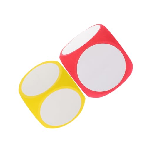 Beaupretty 2 Stück DIY Blankowürfel Für Spiele Zum Basteln Große Spielwürfel Für Mathespiele Und Partys Würfel Für Unterhaltung Und Bildung von Beaupretty