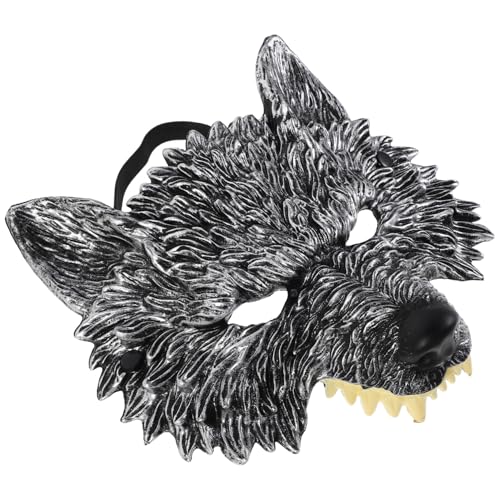 Beaupretty 2 Stück Halbgesichts-wolfmaske Halloween Leichte Pu-wolfsmasken für Karneval Kostüm Wiederverwendbar Ergonomisch für Erwachsene für Party und Fasching Beaupretty 2 Stück Halbgesichts-wolfmaske Halloween Leichte Pu-wolfsmasken für Karneval Kostüm Wiederverwendbar Ergonomisch für Erwachsene für Party und Fasching von Beaupretty