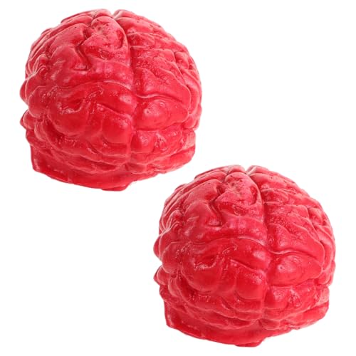 Beaupretty 2 Stück Halloween Fake Menschliches Requisiten Realistische Gehirne für Gruselige Deko und Scherzartikel für Halloween Partys und Spukhäuser Beaupretty 2 Stück Halloween Fake Menschliches Requisiten Realistische Gehirne für Gruselige Deko und Scherzartikel für Halloween Partys und Spukhäuser von Beaupretty