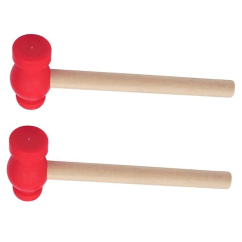 Beaupretty 2 Stück Hammer Realistisches Holzspielzeug für Sicher und Leicht Bunte Farben für Kreatives und Fotorequisiten Beaupretty 2 Stück Hammer Realistisches Holzspielzeug für Sicher und Leicht Bunte Farben für Kreatives und Fotorequisiten von Beaupretty