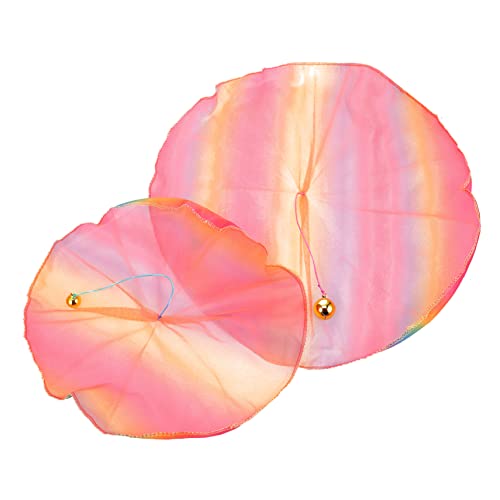 Beaupretty 2 Stück Handwurf Fallschirmspielzeuge für Bunte und Regenbogen Fallschirme für Outdoor Spiele Kindergeburtstage und Familienaktivitäten Beaupretty 2 Stück Handwurf Fallschirmspielzeuge für Bunte und Regenbogen Fallschirme für Outdoor Spiele Kindergeburtstage und Familienaktivitäten von Beaupretty