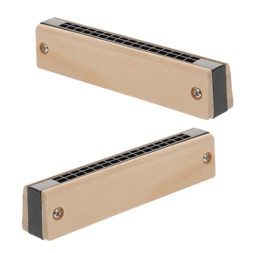 Beaupretty 2 Stück Holzmundharmonika Teiliges Tragbares DIY Musikinstrument für Anfänger Robustes Leicht Bedienbares Holzspielzeug für Schule Party und Unterwegs Beaupretty 2 Stück Holzmundharmonika Teiliges Tragbares DIY Musikinstrument für Anfänger Robustes Leicht Bedienbares Holzspielzeug für Schule Party und Unterwegs von Beaupretty