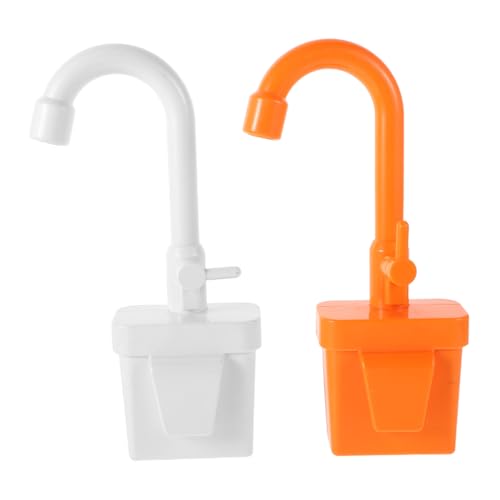 Beaupretty 2 Stück Interaktiver Elektrischer Wasserhahn Ersatz für Spielküche Rotierendes Zubehör für Wasserfunktion für Rollenspiele von Beaupretty