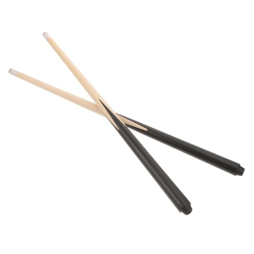 Beaupretty 2 Stück Kurze Billardqueues aus Holz Leichtes Pool Queue Praktischer Mini Queue für Anfänger und Kleine Räume Kompakt und Handlich für Präzise Pool und Snooker Spiele von Beaupretty