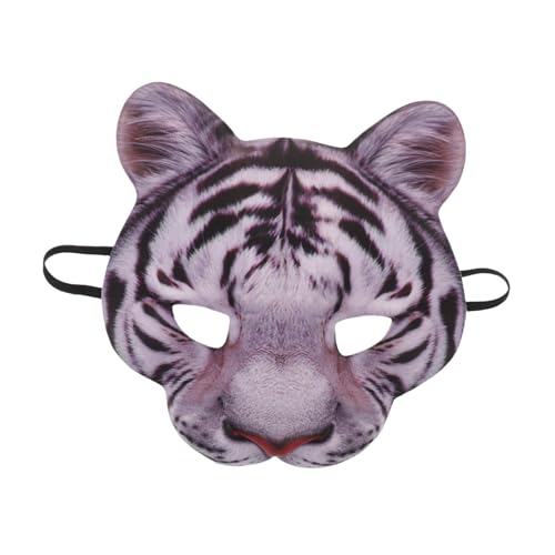 Beaupretty 2 Stück Leichte Tiger Masken Atmungsaktivem Material für Cosplay und Festival Auffällige Tiergesicht Masken für Maskenbälle Karneval und Halloween Party Beaupretty 2 Stück Leichte Tiger Masken Atmungsaktivem Material für Cosplay und Festival Auffällige Tiergesicht Masken für Maskenbälle Karneval und Halloween Party von Beaupretty
