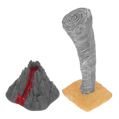 Beaupretty 2 Stück Lernspielzeug Sandkastenspielzeug Tornado Figur Aus Kunststoff Mikro Landschaftsbau Ornament Tornado Für Sandtisch Mikro Landschaftsbau Tornado Mini von Beaupretty