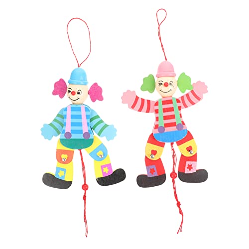 Beaupretty 2 Stück Marionetten Clown aus Holz Interaktive Puppen für Lustiges Marionettenpuppenspiel Zufällige Farben Fördert Kreativität und Fingerfertigkeit Zufällige Farbe Zufällige Farbe Beaupretty 2 Stück Marionetten Clown aus Holz Interaktive Puppen für Lustiges Marionettenpuppenspiel Zufällige Farben Fördert Kreativität und Fingerfertigkeit Zufällige Farbe Zufällige Farbe von Beaupretty