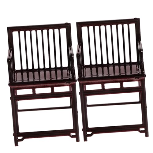 Beaupretty 2 Stück Maßstab Abs Mini Stühle mit Retro Rosendesign Detailgetreu Langlebig für Puppenhaus Zubehör und Miniatur Möbel Sammler Beaupretty 2 Stück Maßstab Abs Mini Stühle mit Retro Rosendesign Detailgetreu Langlebig für Puppenhaus Zubehör und Miniatur Möbel Sammler von Beaupretty