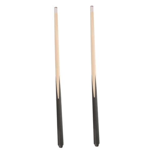 Beaupretty 2 Stück Mini Billard Queue Kurzer Queue für Anfänger für Enge Räume Leichtes Holzmaterial mit Komfortablem Griff von Beaupretty