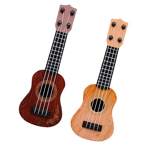 Beaupretty 2 Stück Mini Ukulele für Gelb Braun Musikinstrument zur Frühkindlichen für Kleinkinder und Musikliebhaber Beaupretty 2 Stück Mini Ukulele für Gelb Braun Musikinstrument zur Frühkindlichen für Kleinkinder und Musikliebhaber von Beaupretty