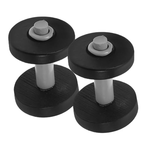 Beaupretty 2 Stück Miniatur Hanteln Puppenhaus Deko Mini Sportgeräte Modell für DIY Basteln Miniatur Fitnessgeräte für Puppenhaus Schlafzimmer Wohnzimmer Küche von Beaupretty
