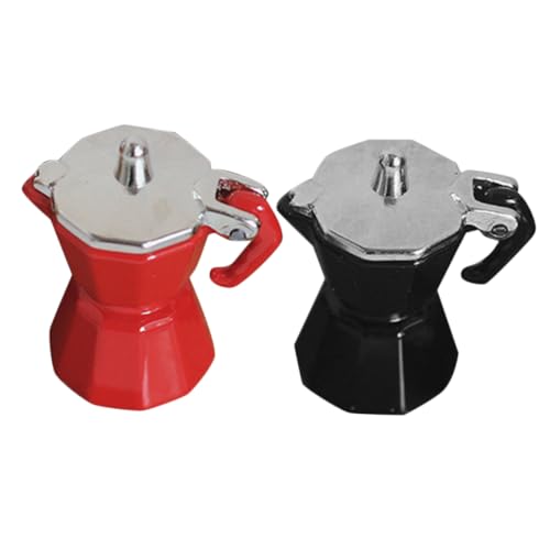 Beaupretty 2 Stück Miniatur Kaffeemaschine Teiliges Rot Schwarz Detailgetreues Puppenhaus Küchenzubehör Miniatur Kaffeeservice für Mini Haus Dekoration und Puppenhaus Szene Beaupretty 2 Stück Miniatur Kaffeemaschine Teiliges Rot Schwarz Detailgetreues Puppenhaus Küchenzubehör Miniatur Kaffeeservice für Mini Haus Dekoration und Puppenhaus Szene von Beaupretty