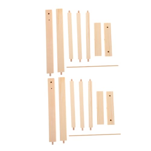 Beaupretty 2 Stück Miniatur Puppen Kleiderständer aus Teilig Zubehör für Puppenhaus und Puppenkleidung Platzsparend und Langlebig für Sammler Beaupretty 2 Stück Miniatur Puppen Kleiderständer aus Teilig Zubehör für Puppenhaus und Puppenkleidung Platzsparend und Langlebig für Sammler von Beaupretty